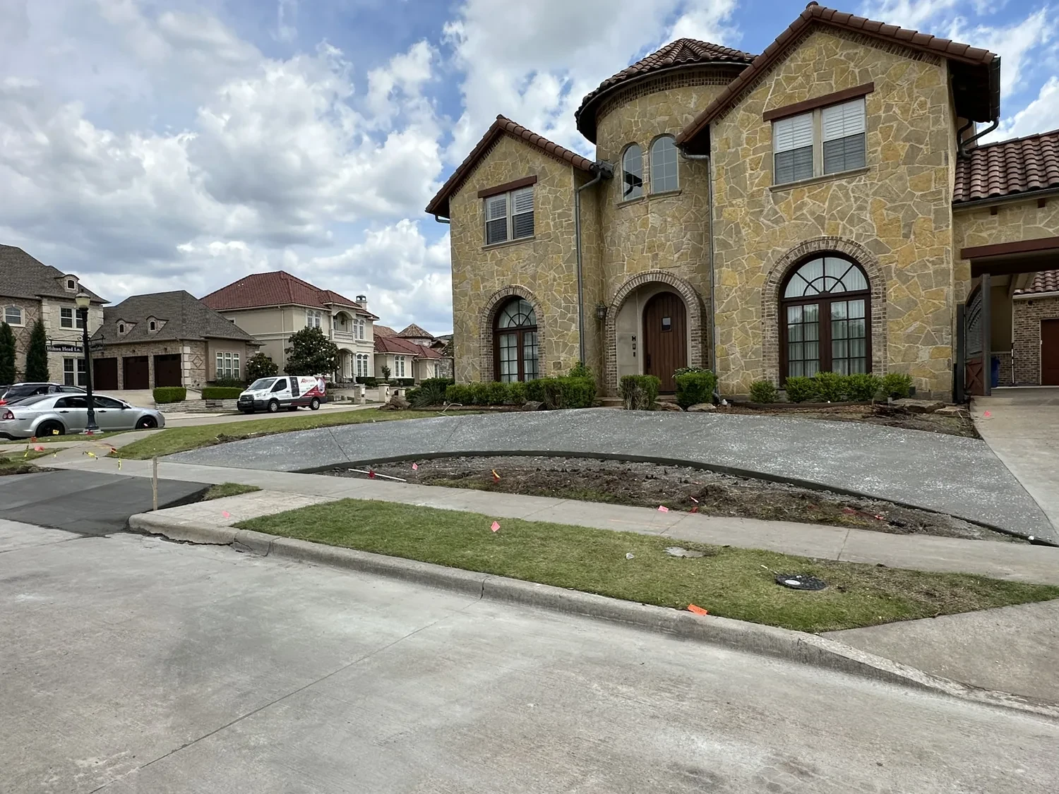 Featured Residential Driveway by Lucky&rsquo;s Concrete in Naples